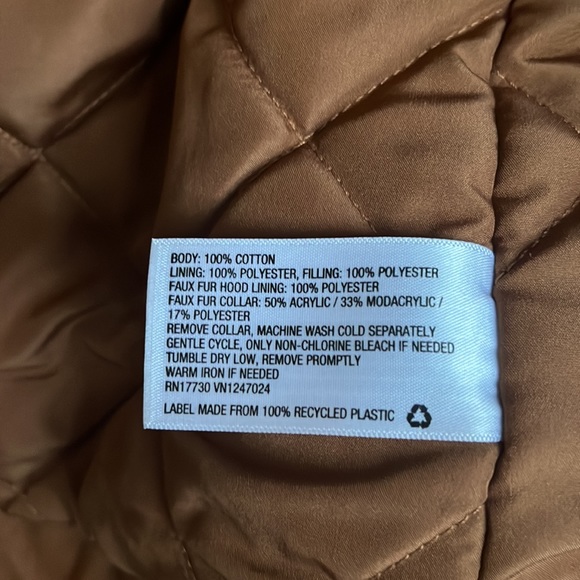 Long Universal Thread Coat Burnt Orange - Picture 6 of 6